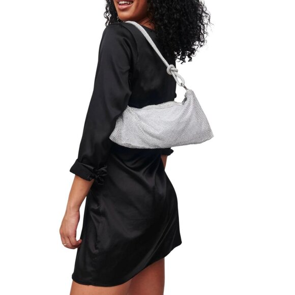 Silver Evening Bag - Picture 2 of 4